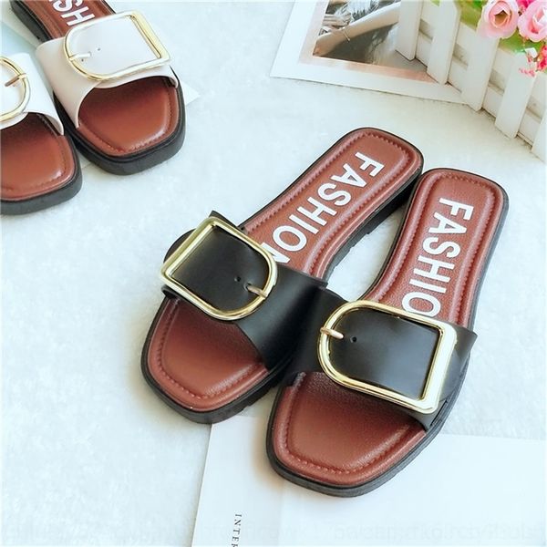 

jfk8 summerwomen's home square net red korean fashion sals and slippersslippersslippers wear fashion sandals, Black