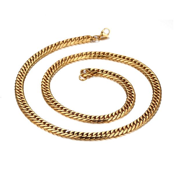 

14k gold miami men's cuban curb link chain necklace 24" 167 u2, Silver