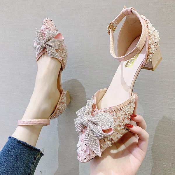 

dress shoes women sandals 2021 summer chaussure femme zapatos mujer, Black