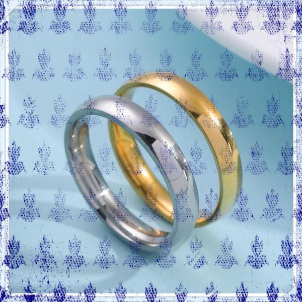 

cluster rings men's vintage fashion small ring 2021 two-color, Golden;silver