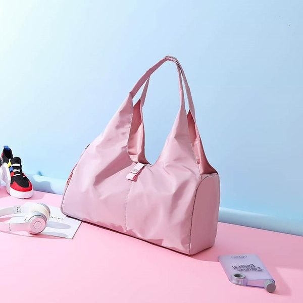 

fashion fitness women training bag dry wet separation shoes bags oxford outdoor sports gym swimming package yoga handbag