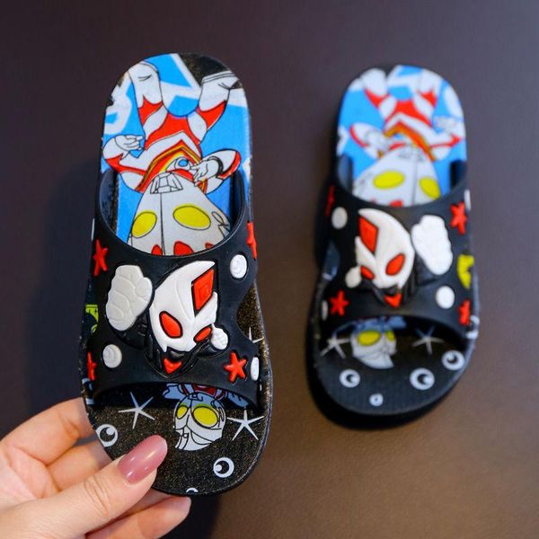 

slippers children's for boys and girls, Black