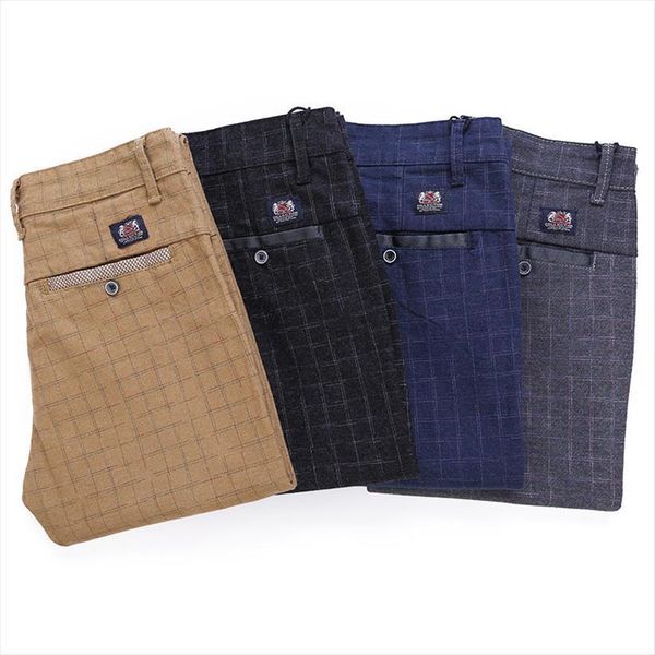 

england plaid and dress sanding women pant male trousers spring autumn long black khahi grey
