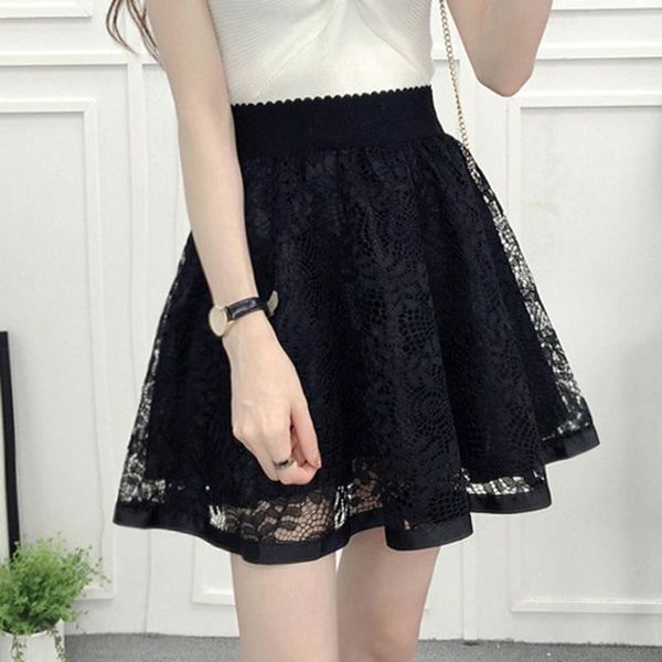 

skirts women's crinoline petticoat evening party underskirt vintage elastic waist 2-loop ball gown ruffles pleated swing skirt, Black