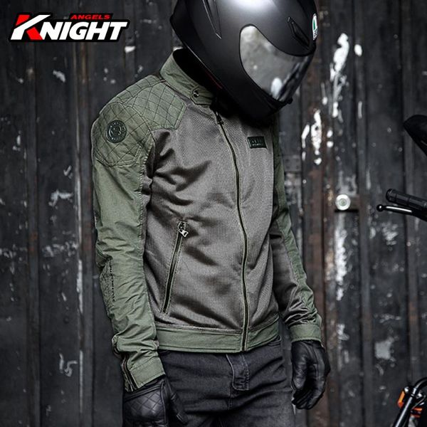 

motorcycle apparel jacket breathable mesh motocross moto protective suit waterproof men's gear reflective