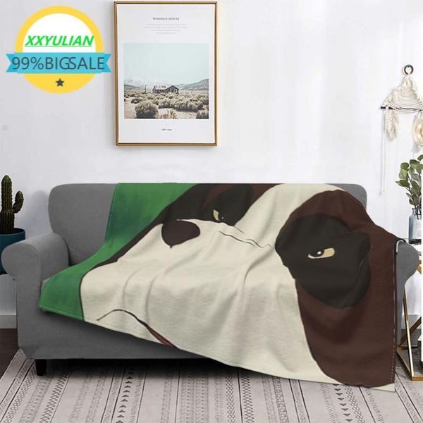 

blankets heidi dog blnkets flnnel decortion niml cute portble super wrm throw for bed bedroom quilt blanket