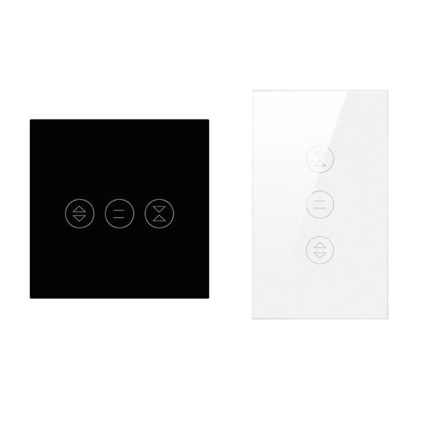 

smart home control wifi curtain switch for electric roller shutter eu/us remote intelligent speaker voice timer y8