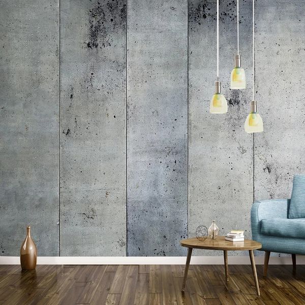 

custom p 3d wallpaper retro cement wall mural living room tv bedroom restaurant background decor creative art