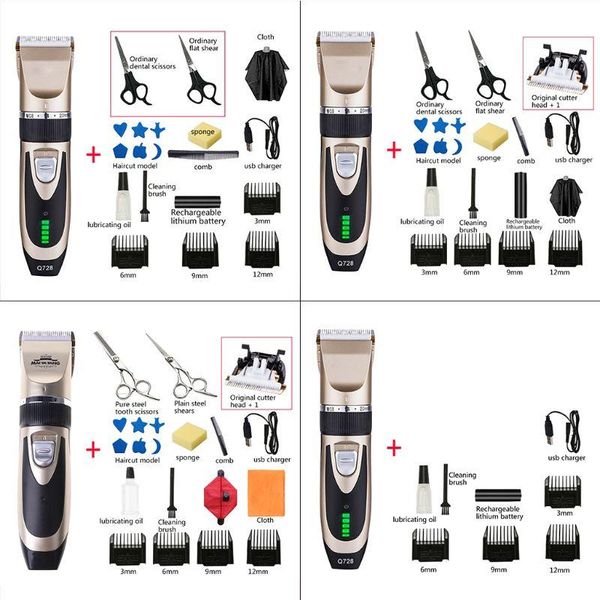

hair trimmer rechargeable clippers for men professional cutting kit
