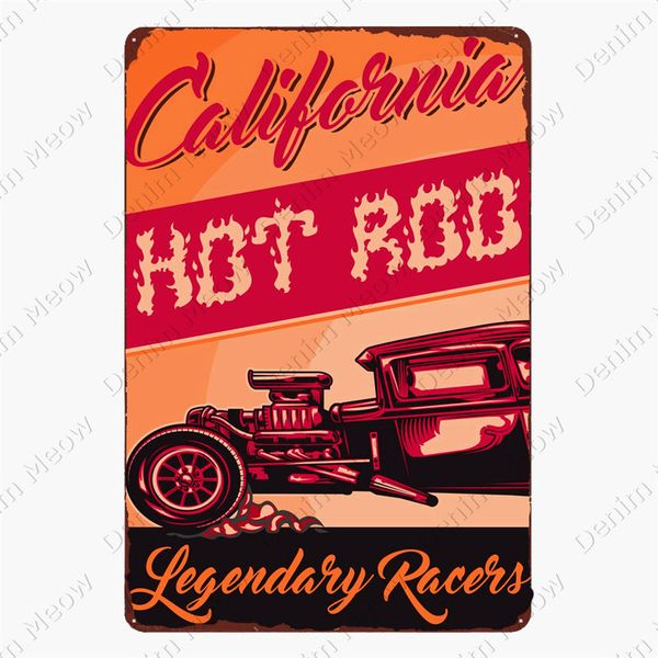 

route 66 vintage car motorcyces garage meta tin sign bar pub home wa decor shabby chic art poster paque pate 30x20cm a684b