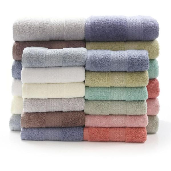 

towel 6pcs/set pure cotton absorbent face thick bath towels soft square antibacterial male female for home bathroom
