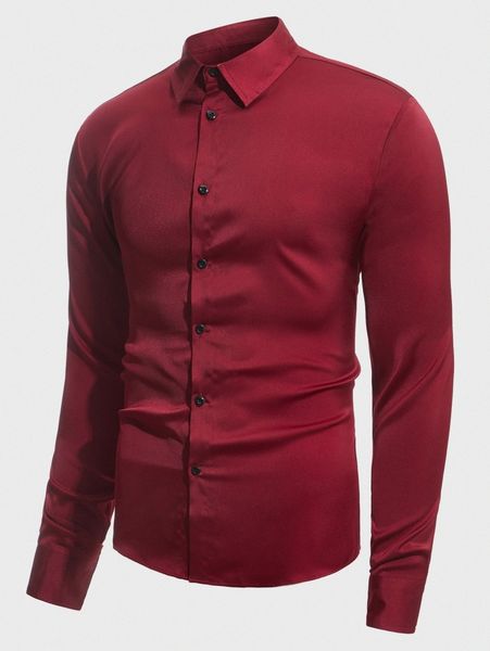 

men solid button up shirt s92v#, White;black