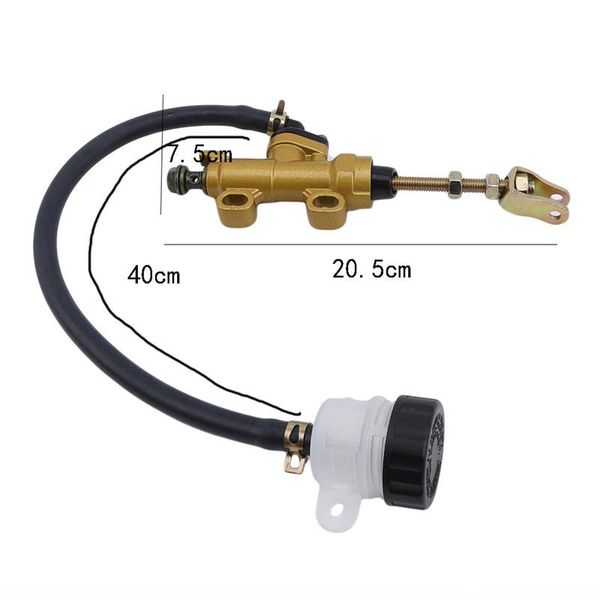 

motorcycle brakes rear brake pump foot hydraulic modified master cylinder spare parts