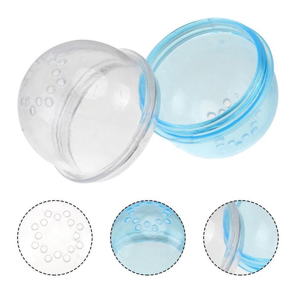 

small animal supplies 4pcs pet cage plugs hamster tunnel external plug pipe end (random color)