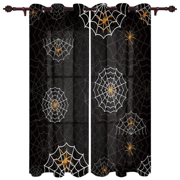 

curtain & drapes halloween white mesh curtains for living room luxury