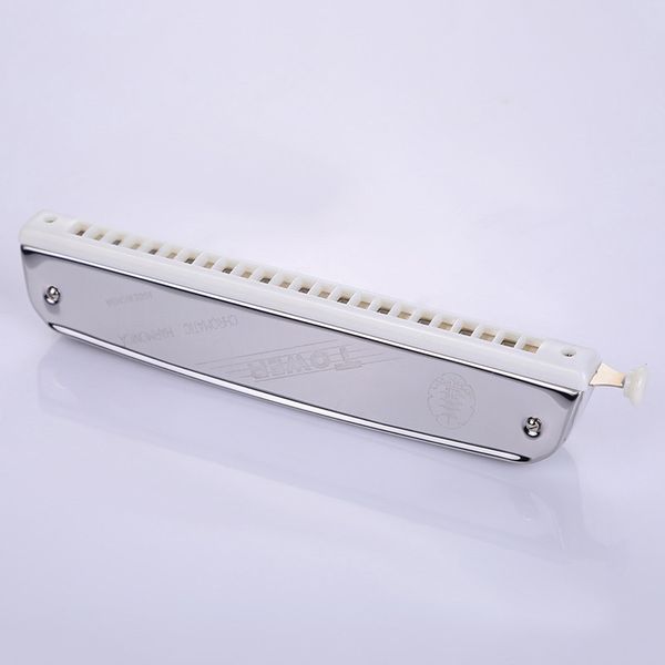 

24 hole children's harmonica, beginner's professional harmonica chute, music education, boat shape harmonica wholesale