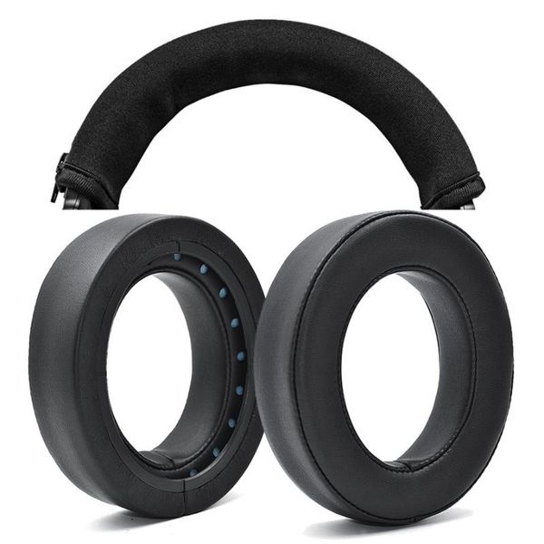 

headphones & earphones upgrade quality replacement earpads ear pads cushions cups cover repair parts for corsair hs50 hs60 hs70 pro headsets
