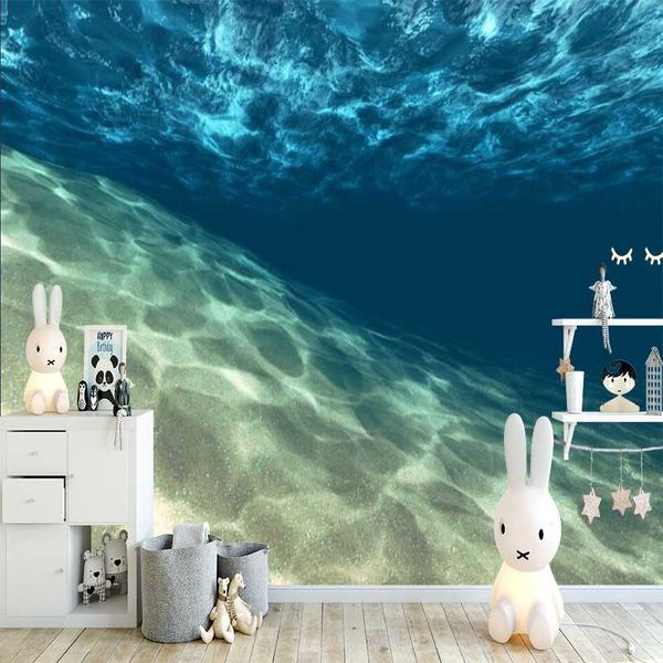 

milofi 3d custom wallpaper seabed sand map wallpapers
