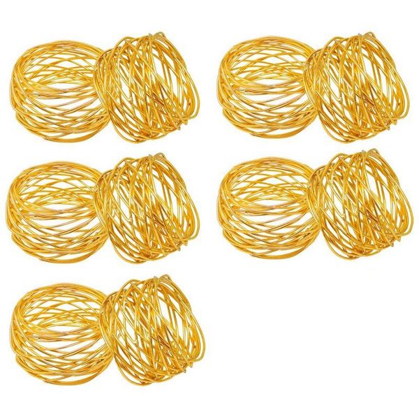 

western-style napkin ring metal el tablecloth table decoration ornaments 10 rings