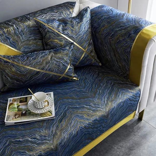 

chair covers four seasons sofa cushion light luxury towel modern simple living room chinese cover massage