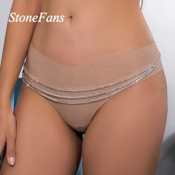 

stonefans shiny multi-layer rhinestone waist chain belt for women sunmmer beach bikini belly waist chain body jewelry gift p0811, Silver