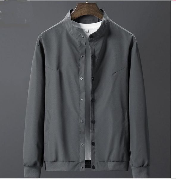 

2021 spring and autumn fashion long sleeve men's jacket coat@08, Black;brown