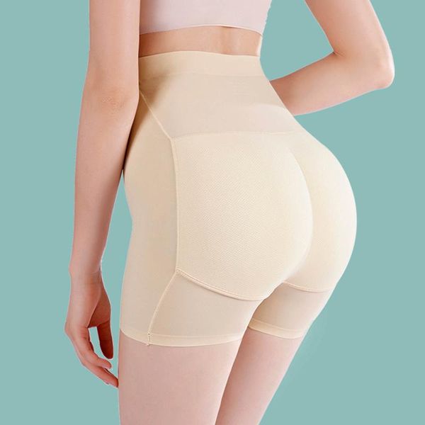 

women's shapers 2021 body shaper women slimming shapewear high waist nice buttocks peach belly-up pants panties e3, Black;white