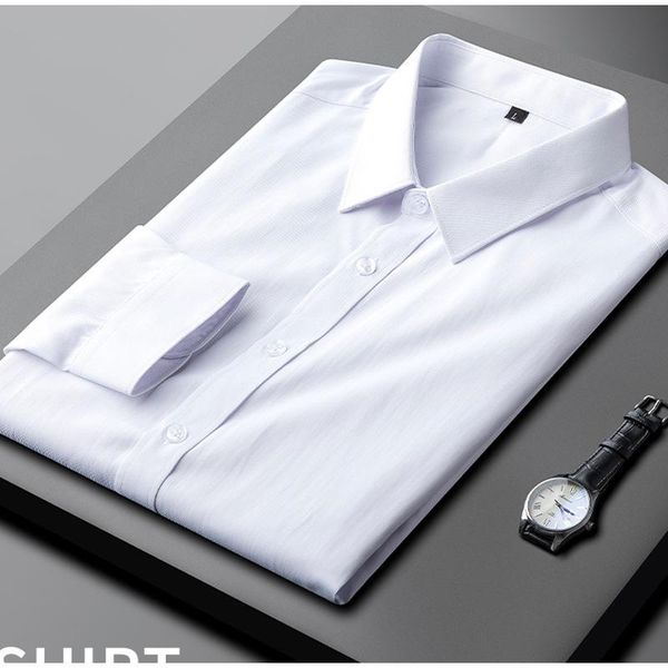 

arrival fashion autumn long sleeve youth casual shirts men dress size  l xl 2xl 3xl men's, White;black