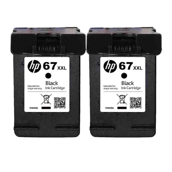 

intended for 67xxl ink cartridge single use only black cartridges