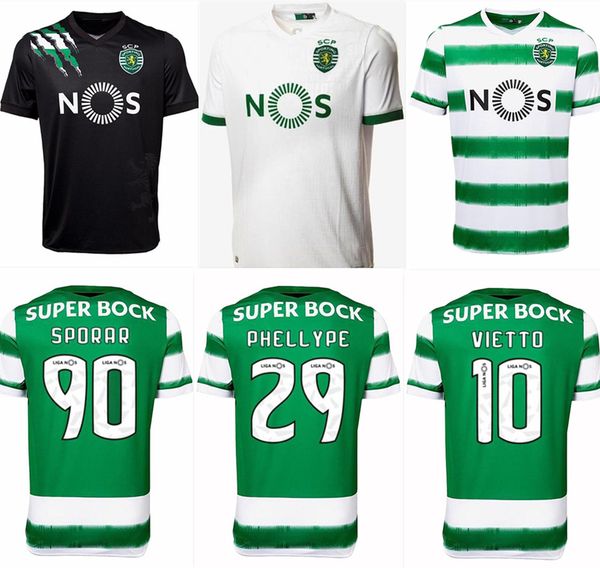 

20,21 lisbon sports club men's soccer jerseys , ronaldo fernandez football shirt, lisbon dost, Black;yellow