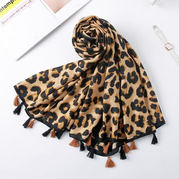 

scarves fashion leopard ladies shawl scarf autumn winter muffler satin head 180*90cm sjaal wrap hijab snood, Blue;gray
