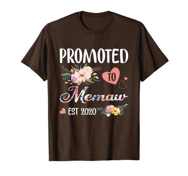 

Promoted To Memaw Est 2020 T-Shirt T-Shirt, Mainly pictures