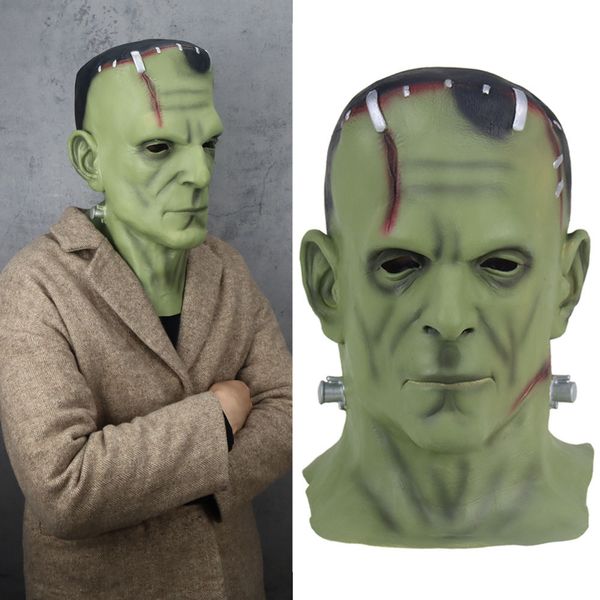 

halloween science freak horror full face mask headdress masquerade ball cosplay props