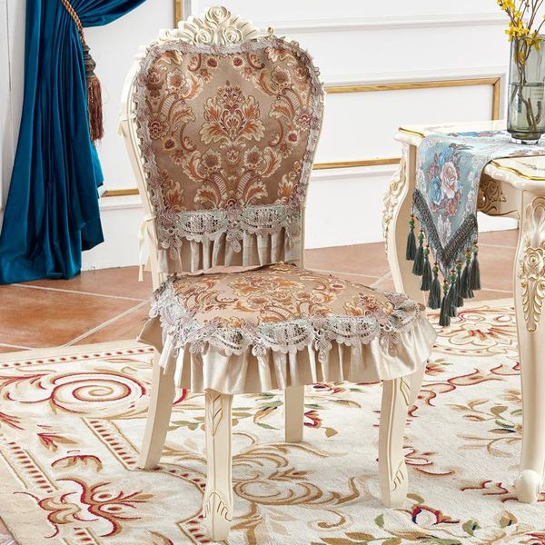 

chair covers european style dining table cloth cover cushion set tea