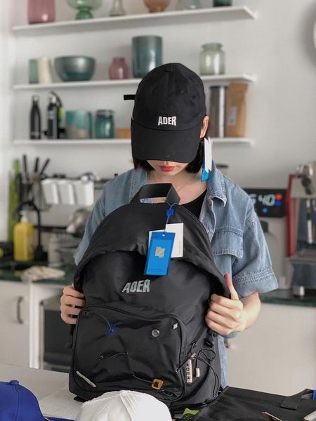 

backpack 21ss 1:1 ader error waterproof zipper pocket bag street men women