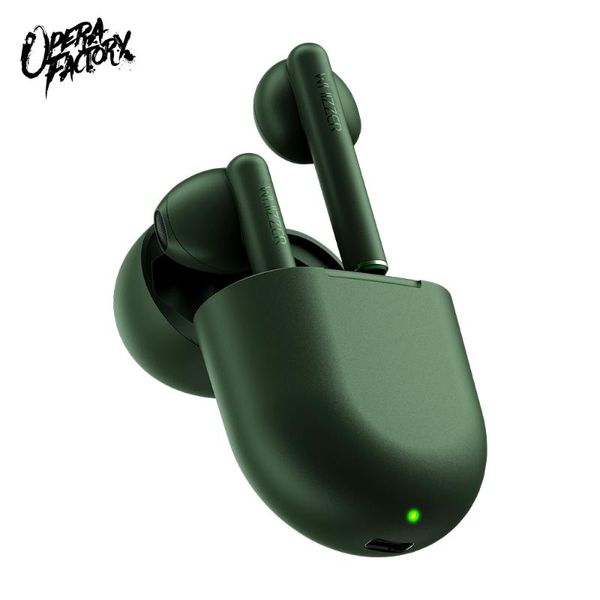 

headsets original whizzer b7 tws headphones bravopods wireless earphone voice control bluetooth 5.0 noise reduction tap with case