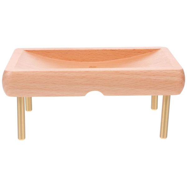 

soap dishes 1pc retro style wooden holder home bathroom tray container case