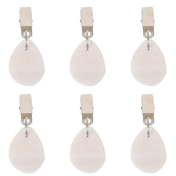 

table cloth 6pcs delicate cover weights pendant creative tablecloth holder