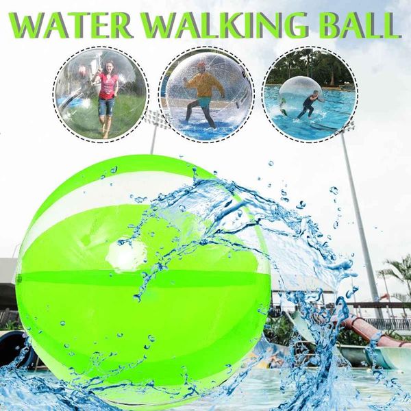 

1.5/1.8/2m water walking ball toys dance transparent green balls