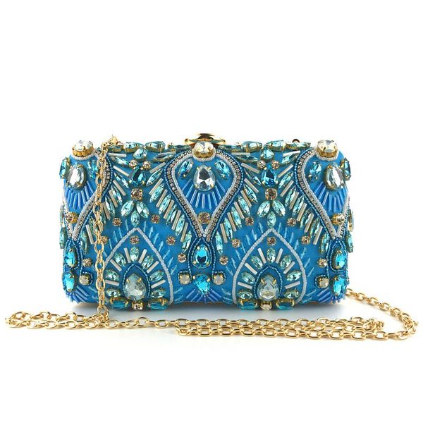 

evening bags 2021 luxury hand holding dinner bag sewing pearl women's dress with chain