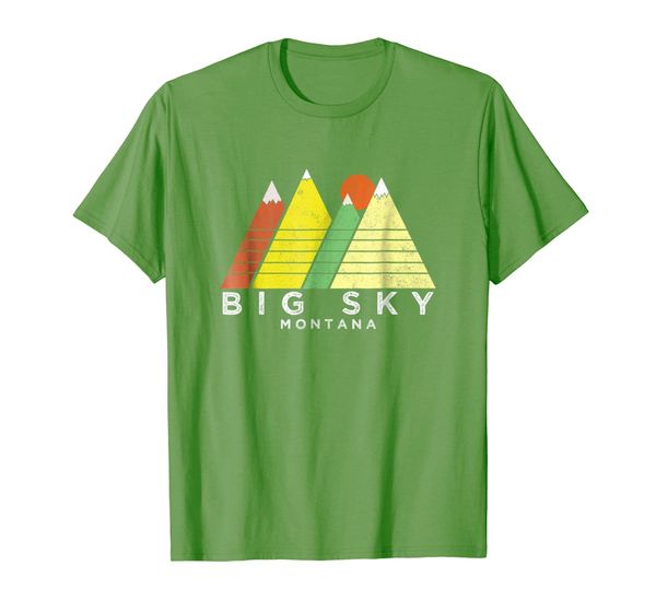 

Big Sky Montana T-Shirt - Retro Style Mountain T-Shirt, Mainly pictures
