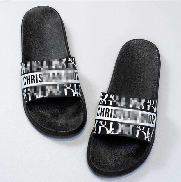

2021 sandals slipper flip flops men women slide sandal designer shoes luxury summer gglvlouisvittonyslvutton, Black