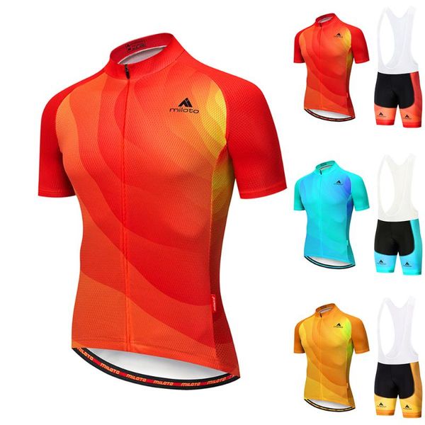 

racing sets 2021 pro team quick step cycling jersey 19d bib set bike clothing ropa ciclismo bicycle wear clothes mens short maillot culotte, Black;blue
