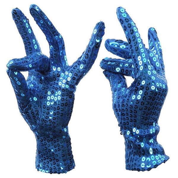 

party masks both for and children costume gants femme stage performance michael dance guantes sequin cosplay gloves