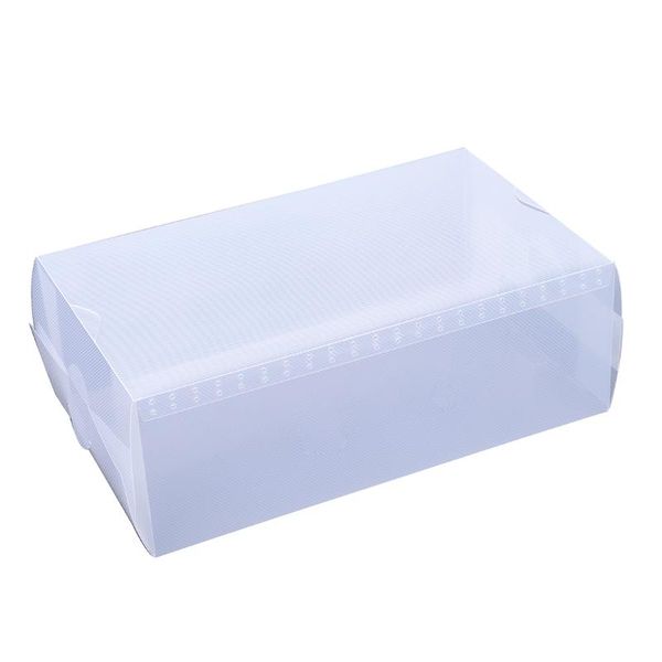 

storage boxes & bins promotion 5 x clear plastic mens shoe containers trainers