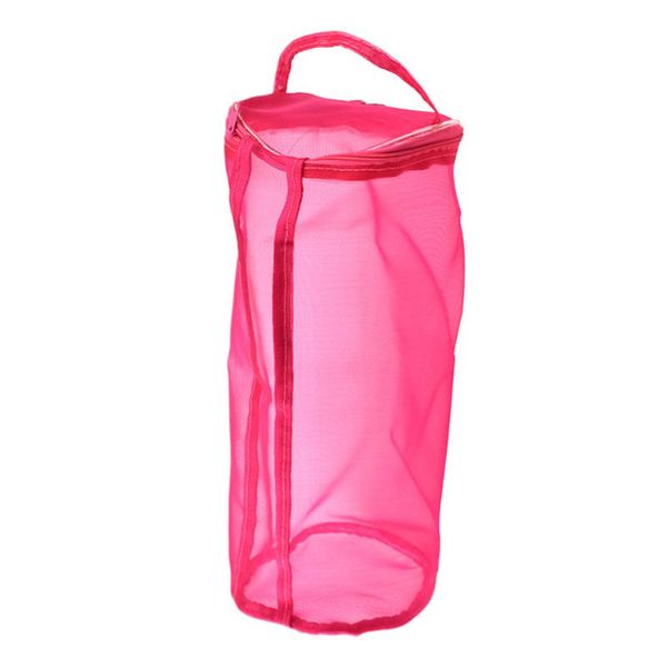 

handi stitch lightweight knitting yarn storage bag tote organizer holder size l(rose red) bags
