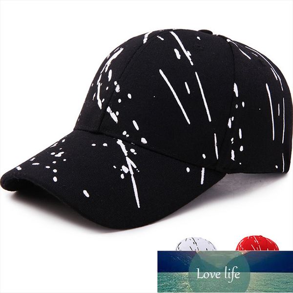 Trendige Baseballkappe für Erwachsene, koreanischer Kunstdruck, für Männer und Frauen, Sonnenblende, Baseballkappe, Hut, Sonnenschutz, modisch, verstellbare Kappe, Schwarz, Weiß, Fabrikpreis, Expertendesign, Qualität