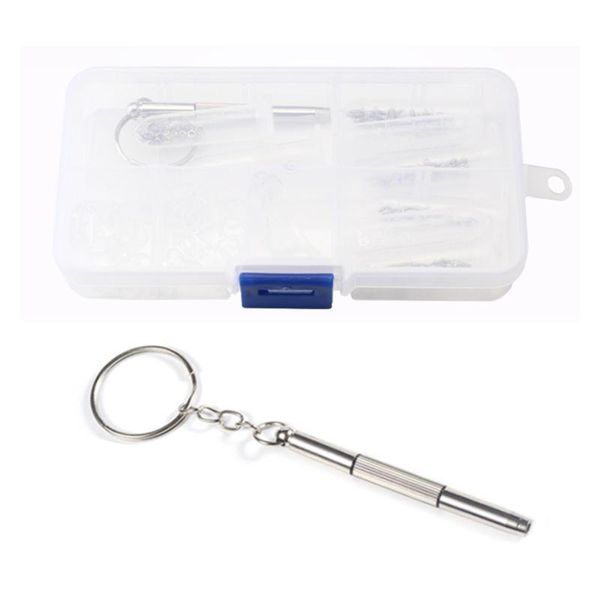 

professional hand tool sets spectacle glasses sunglasses eye glass repair kit screws nuts pads optical set accessories