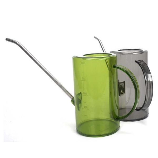 

watering equipments can stainless steel long mouth garden transparent planting sprinkler pot flowers plant gardening water tools