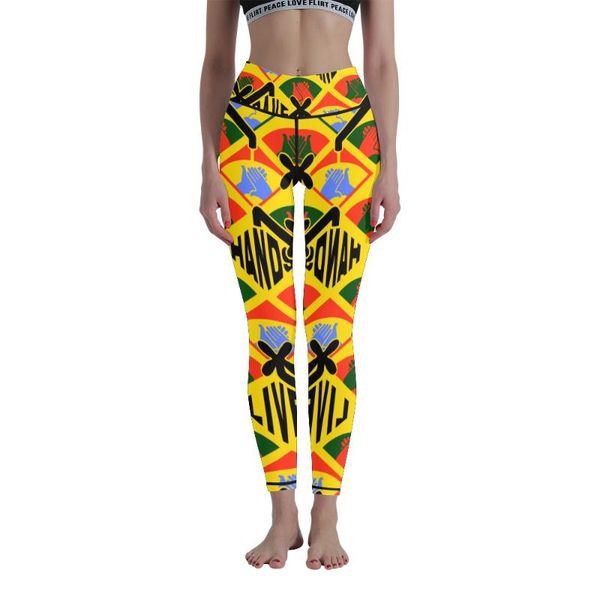 

fashion design high waist 3d graphic printed sports yoga pants nine tight women movement gym legging wraps leg outfits, White;red